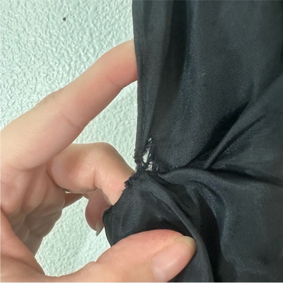 Gunne Sax Jessica McClintock Black Lace Sparkle Dress - Picture 11 of 16